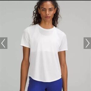 lululemon athletica White Short Sleeve Tee